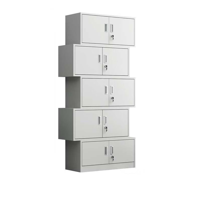 大嘉分体五节文件柜0.6mm加厚850W*390D*2000H冷轧钢