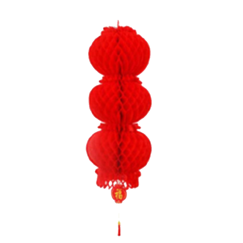 锦瑞星挂饰连串蜂窝灯笼加厚30#5连串/个