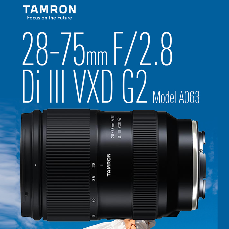 TAMRON腾龙 28-75mm F/2.8 Di III VXD G2 镜头 28-75二代 索尼微单全画幅镜头 港版