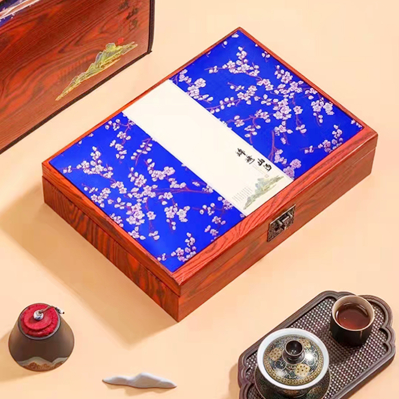 源御露(Yuan Yu Lu)肉桂茶武夷浓香型岩茶正统岩骨花香茶叶礼盒装300克