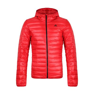 289元包邮  阿迪达斯(adidas)  男子款羽绒服运动连帽保暖夹克BQ7790