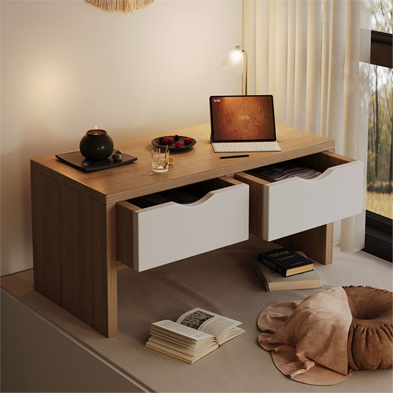 飘窗小桌子卧室炕桌古达小茶几小户型榻榻米茶桌化妆桌家用坐地小矮桌