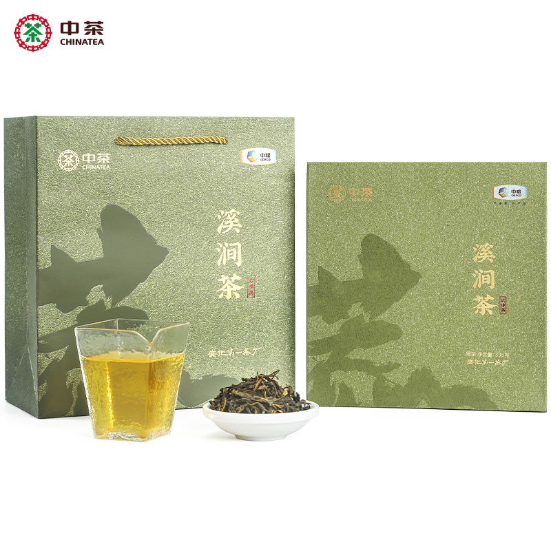 中茶 湖南安化黑茶 溪涧茶 六步溪 398g