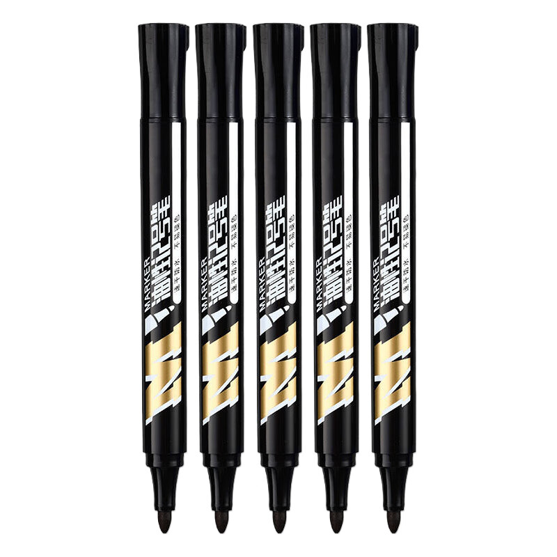 晨光 M&G 油性记号笔 APMY2220 (黑色) 盒