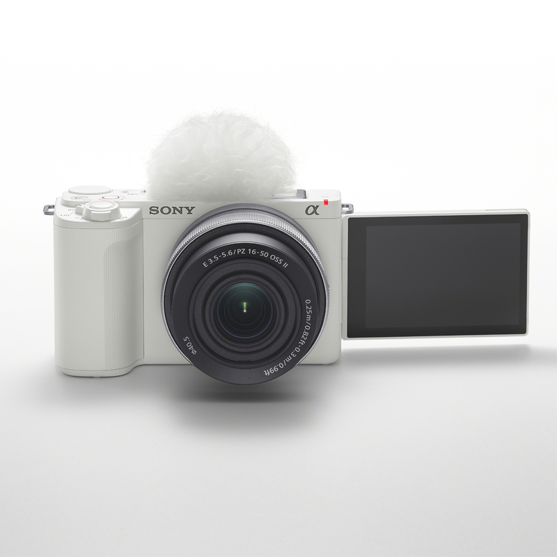 索尼(SONY) ZV-E10M2K 新一代ZV系列微单™相机 标准镜头套装 白色+SEL11F18 超广角定焦镜头