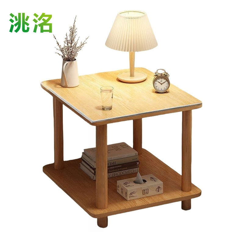 洮洺 简约床头柜 床头边几柜 40*40*52cm 个高清大图