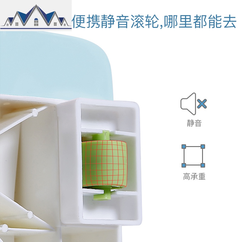 加厚抽屉式收纳柜塑料宝宝储物柜婴儿童衣柜家用玩具组合五斗柜子 三维工匠高清大图