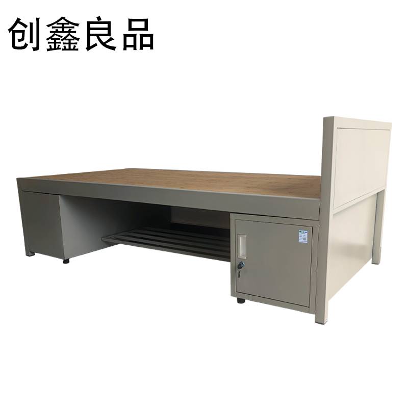 创鑫良品 钢制带柜单人床 2000*1000mm/张高清大图