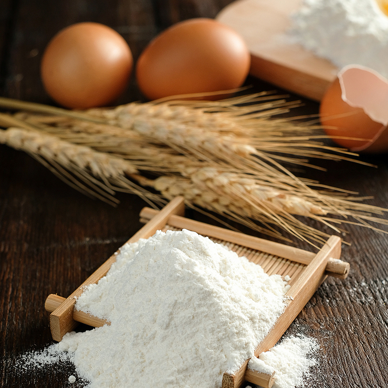 五色谷高筋小麦粉5kg东北寒地黑土制作面包油条点心泡芙高清大图