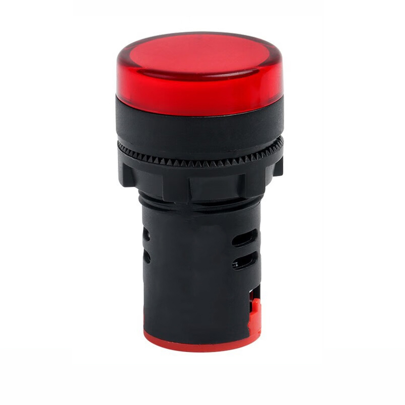 和齐顺(Hikesun) AC220V-380V LED电源指示灯 红色 (计价单位:个) 红色高清大图