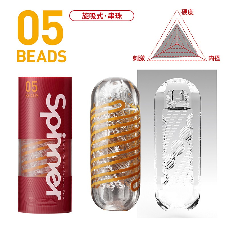 日本进口男用自慰器典雅(TENGA)旋吸飞机杯螺旋杯旋吸式串珠手动飞机杯撸管训练杯自慰杯情趣男性系列成人用品高清大图