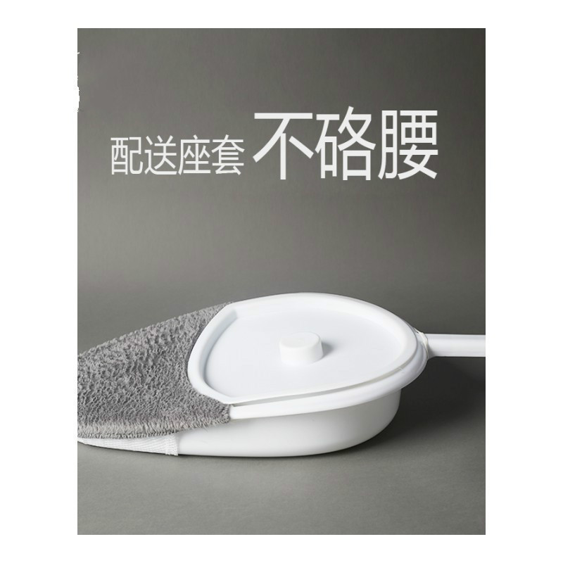 家柏饰(CORATED)卧床老人瘫痪便盆尿盆大便器产妇男女成人病人坐便盆接便器扁马桶高清大图