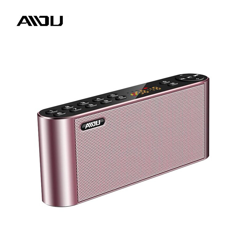 aidu/爱度 q8蓝牙音箱 手机无线迷你音响重低音炮电脑音箱随身听老人