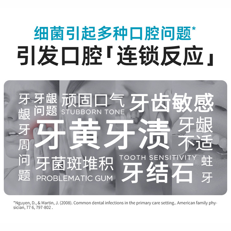 (顺丰发货)bop专研双效亮白清新牙膏120g支高清大图