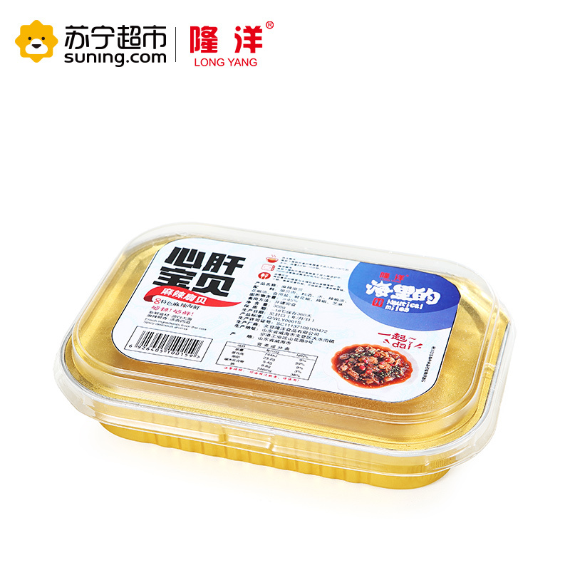 隆洋 麻辣扇贝肉 300g 即食海鲜 微波加热 方便美味