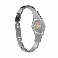 斯沃琪(SWATCH)手表 淑女系列 金属表带 商务 休闲 银色石英女士表LK367G