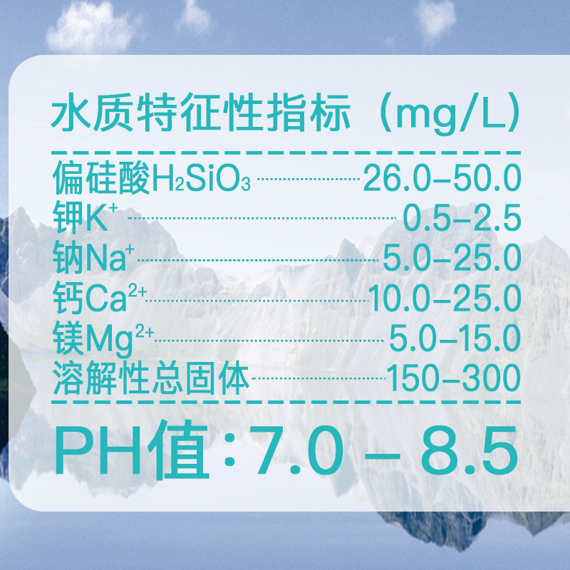 白山小矿长白山饮用天然泉水400ml*12