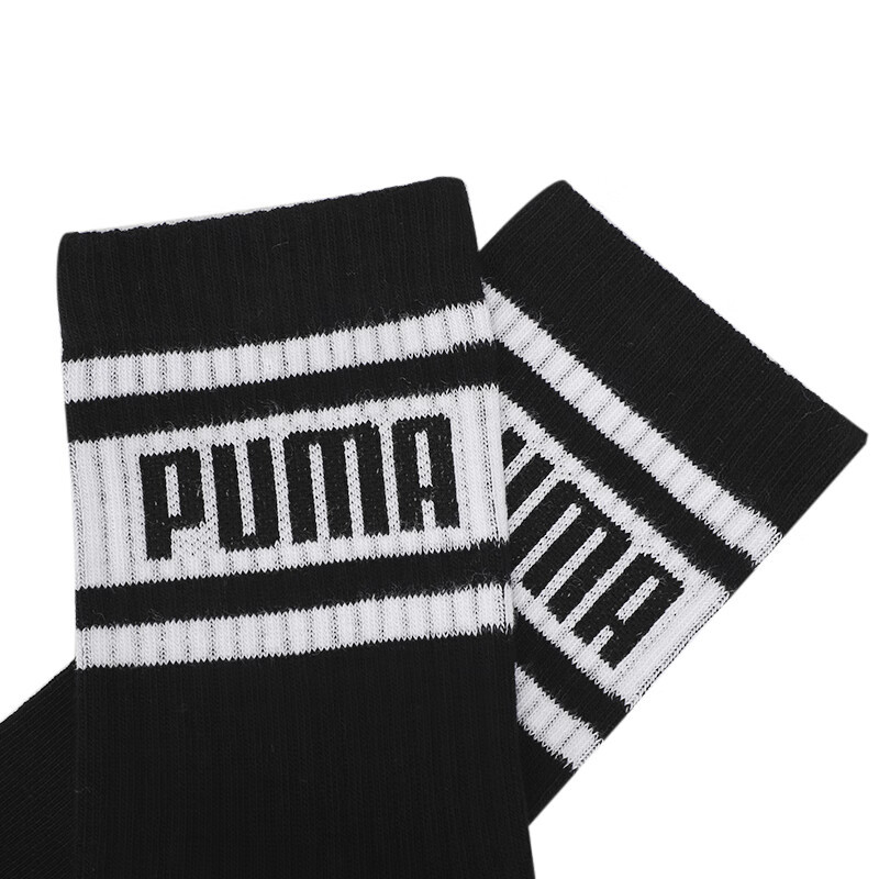 彪马(PUMA)男袜女袜运动袜中筒袜保暖袜子潮935405-02
