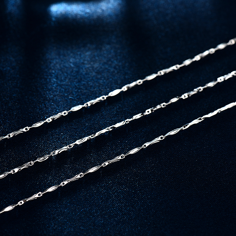 925银元宝链男士项链时尚霸气情侣项链男款男女银项链银饰品送女朋友