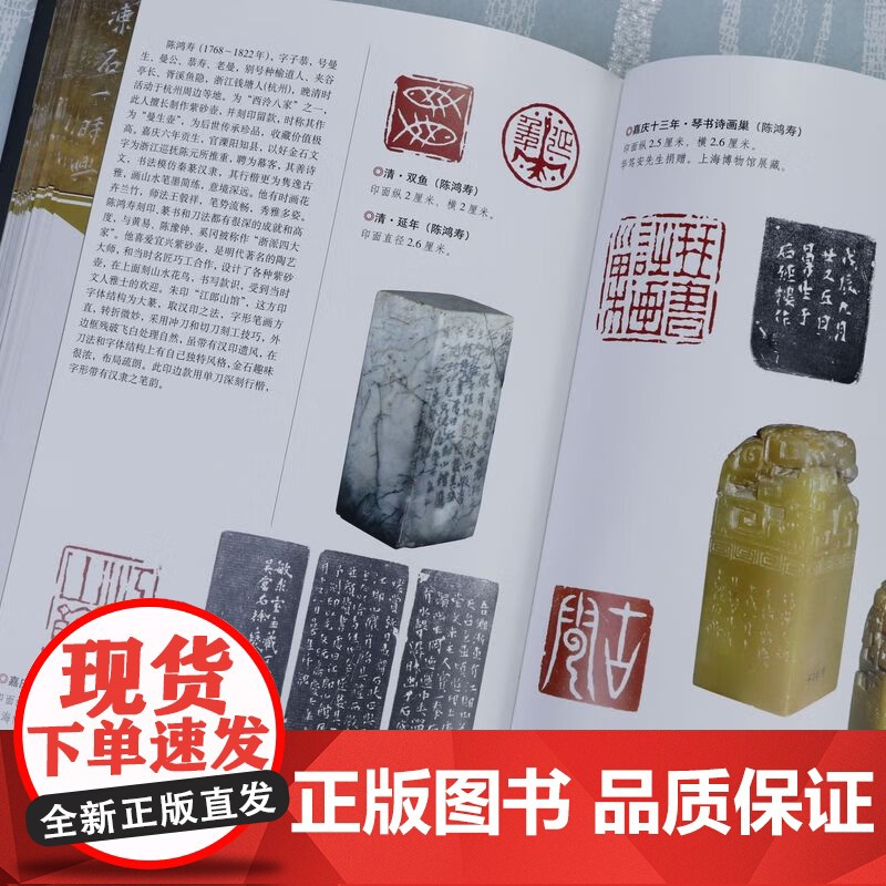 [精装]玺印篆刻收藏入门图鉴 鉴宝丛书古玺印图典玺印篆刻收藏图鉴玺印印章玺印文字中国玺印考古收藏鉴赏图鉴书法篆刻书籍高清大图