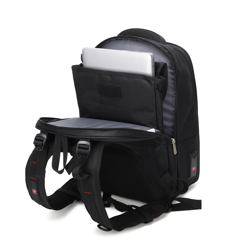 背包男 休闲大容量旅行包双肩电脑包15.6寸高清大图