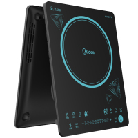 美的（Midea）电磁炉C21-RT2173 家用定时多功能 火锅烧水爆炒电磁灶 配炒锅+汤锅