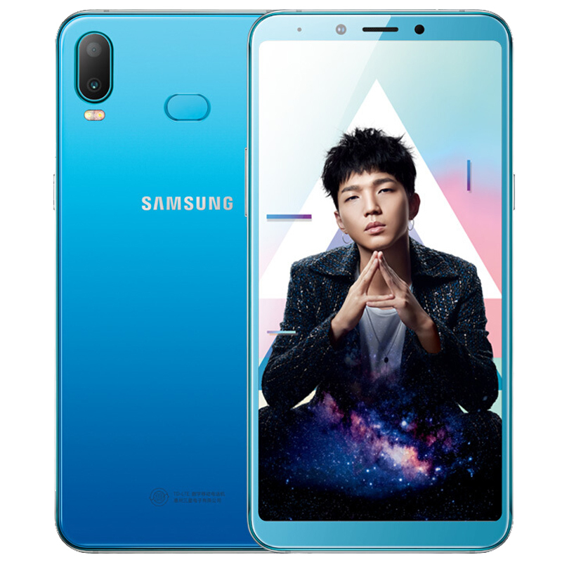 三星(SAMSUNG) Galaxy A6s(SM-G6200) 6GB+128GB 渐变色 花木蓝 移动联通电信全网通4G智能手机
