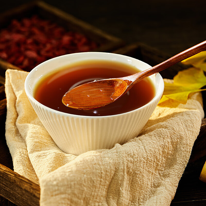 燕之坊红糖126g 古法红糖姜茶大姨妈独立小包装红糖块生理期生姜红糖水 经典黑糖126g/盒高清大图