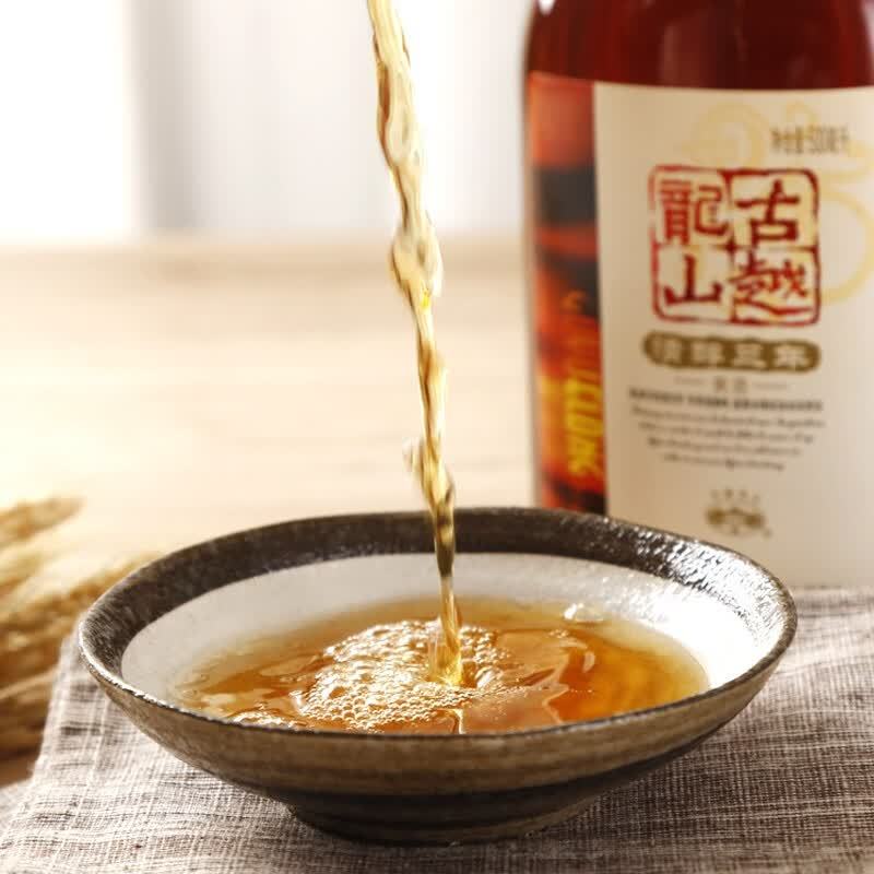 古越龙山 清醇三年 半甜型 绍兴黄酒 500ml 6瓶整箱装高清大图
