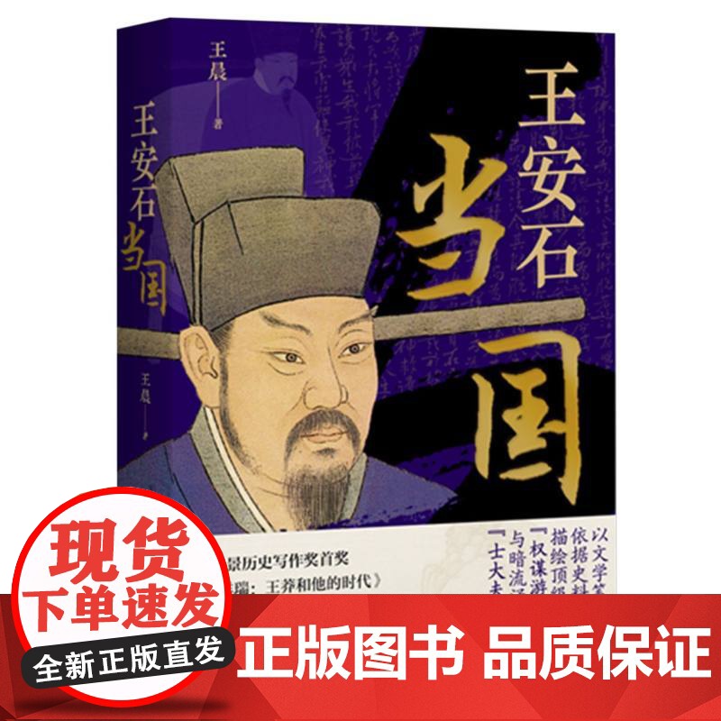 王安石当国 揭示王朝政治深层的权力规则 王晨 着 权谋游戏与暗流涌动的士大夫战争 人物传记 正版书籍高清大图
