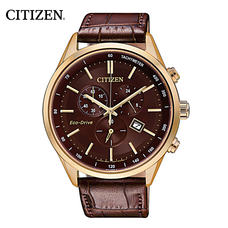 西铁城(CITIZEN)休闲时尚情侣款男表AT2143-14X