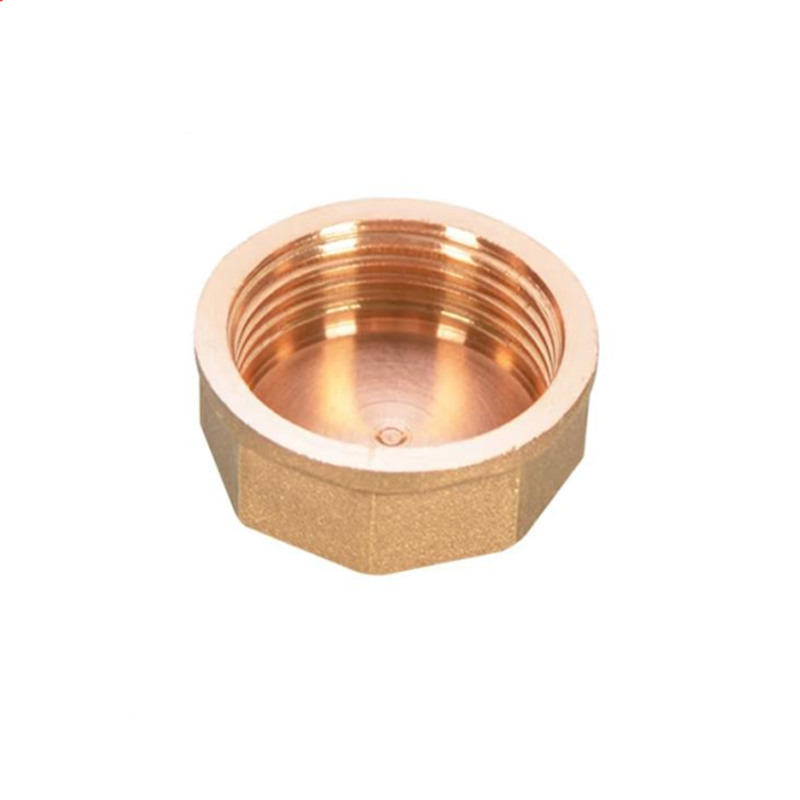 南方卫通 全铜加厚内外丝堵头 管帽 内外丝闷头 丝堵 管堵6分内丝
