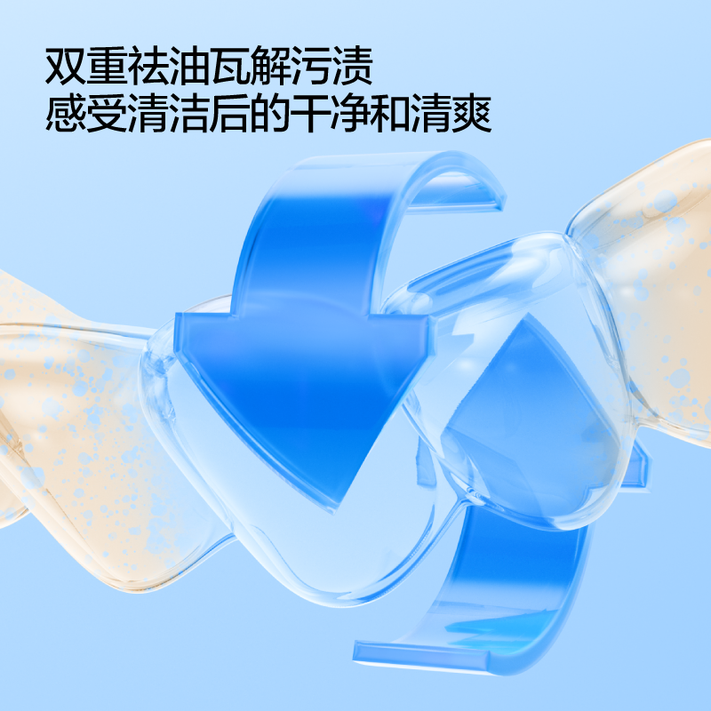 呼吸海洋牙套假牙清洁液含氟 阳光玫瑰 750ml高清大图