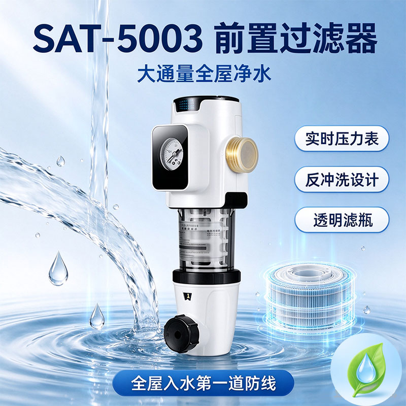 易开得前置过滤器全屋 5003