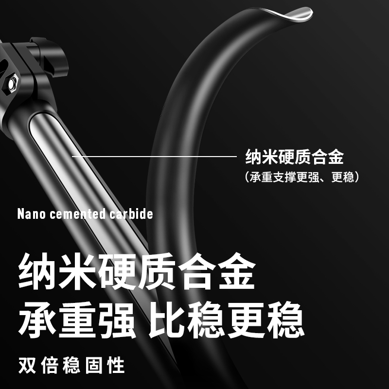 好意诗支架2.1米[加厚合金钢支架]自拍器+手机夹+云台+收纳袋