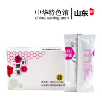 【中华特色】山东馆 君祥 百花蜂蜜1袋 10g 家自产单独小包装 便携袋装 山东老字号 华东