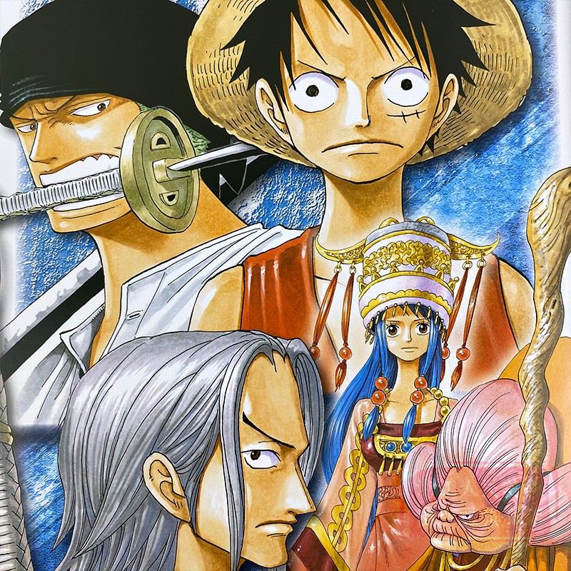 [正版]尾田荣一郎画集 COLOR WALK 4 鹰 集英社漫画书海贼王one piece人物场景中精品海报周边画册/高清大图