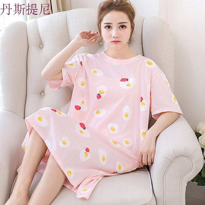 【季末清仓 领券减40】日式和服睡衣女夏纯棉短袖汗蒸服学生可爱