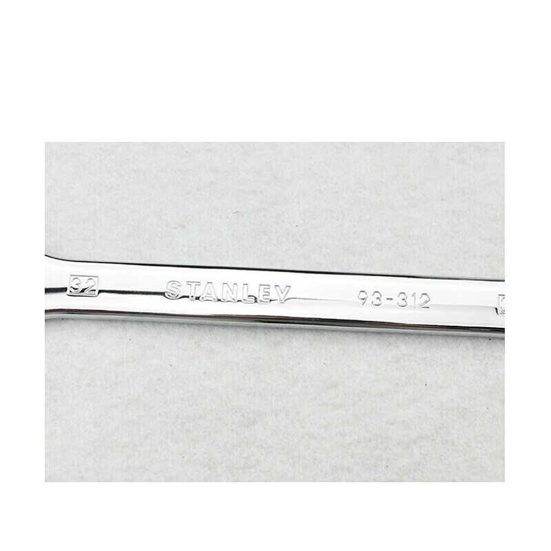 史丹利(STANLEY)93-397-1-22 公制精抛光双开口扳手 汽修机修 五金工具 14×17MM