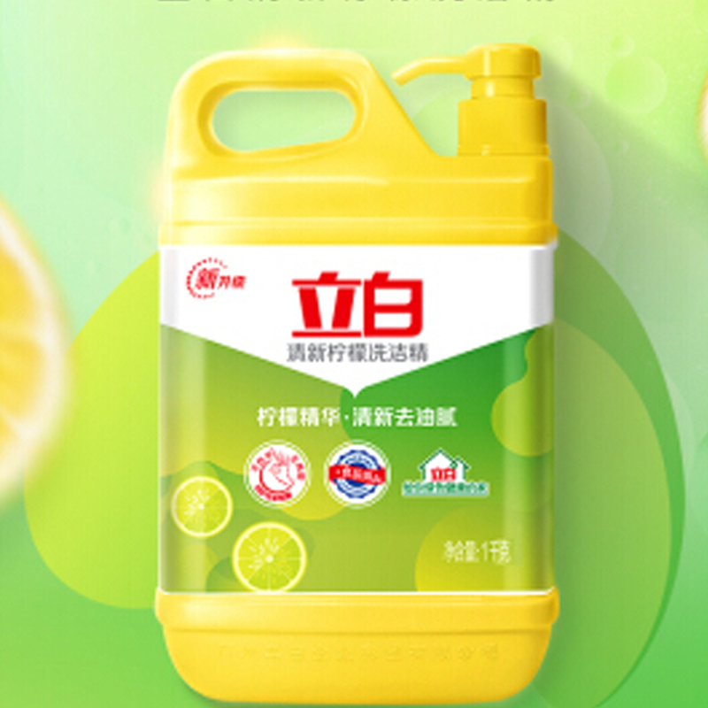 立白 柠檬去油洗洁精（清新柠檬） 1kg/瓶