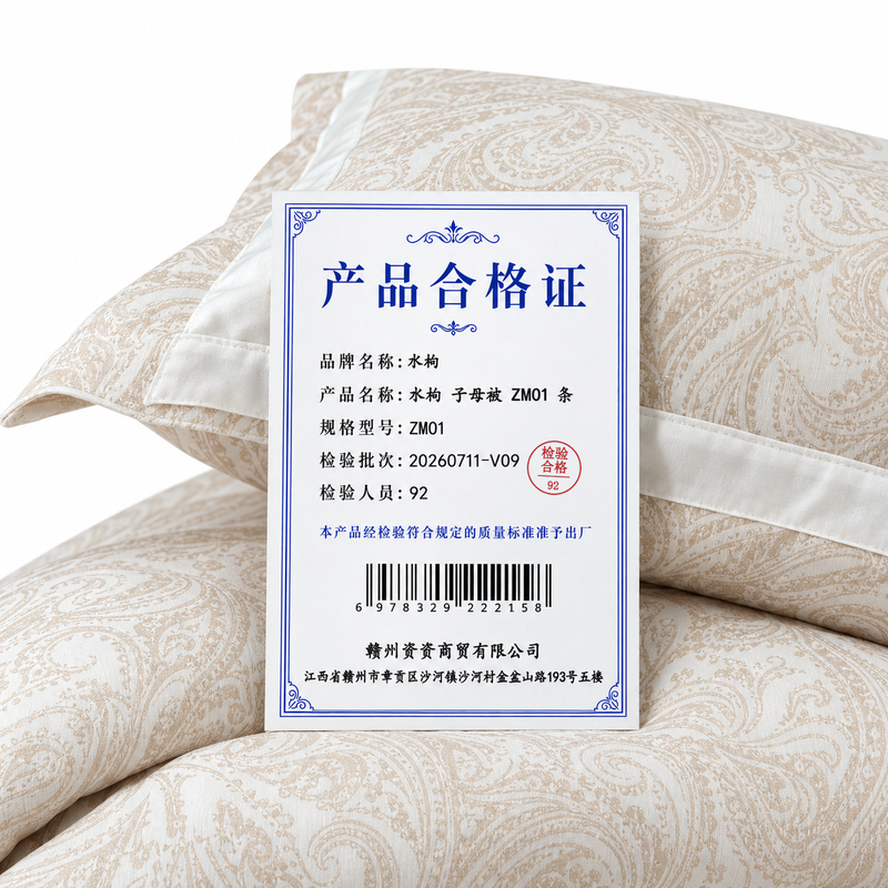 水枸 子母被 ZM01 条高清大图