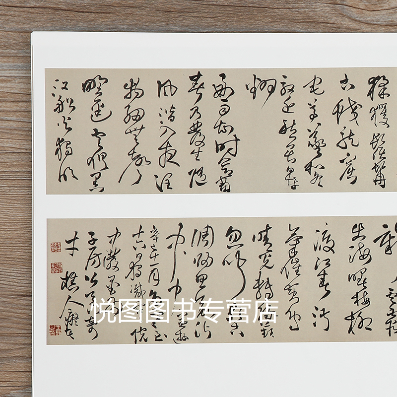 [正版]王铎赠子房公草书卷 王铎草书卷精典 繁体译文 刘灿章主编 王铎草书法帖 毛笔书法练字帖临摹研习范本 河南美术出版