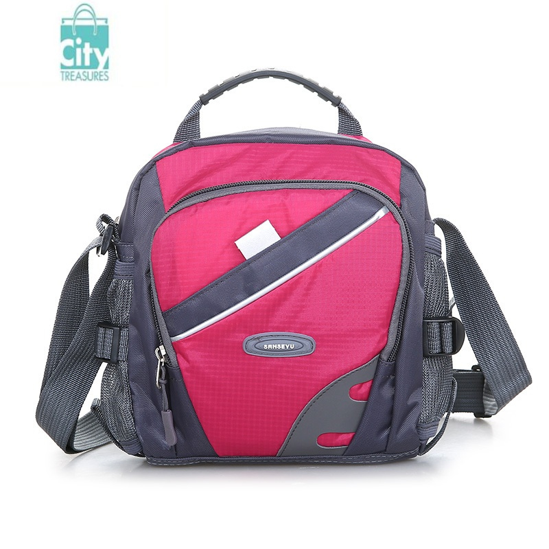 bangdou运动包女休闲包单肩包旅行登山轻便斜挎包简约新款小包女尼龙