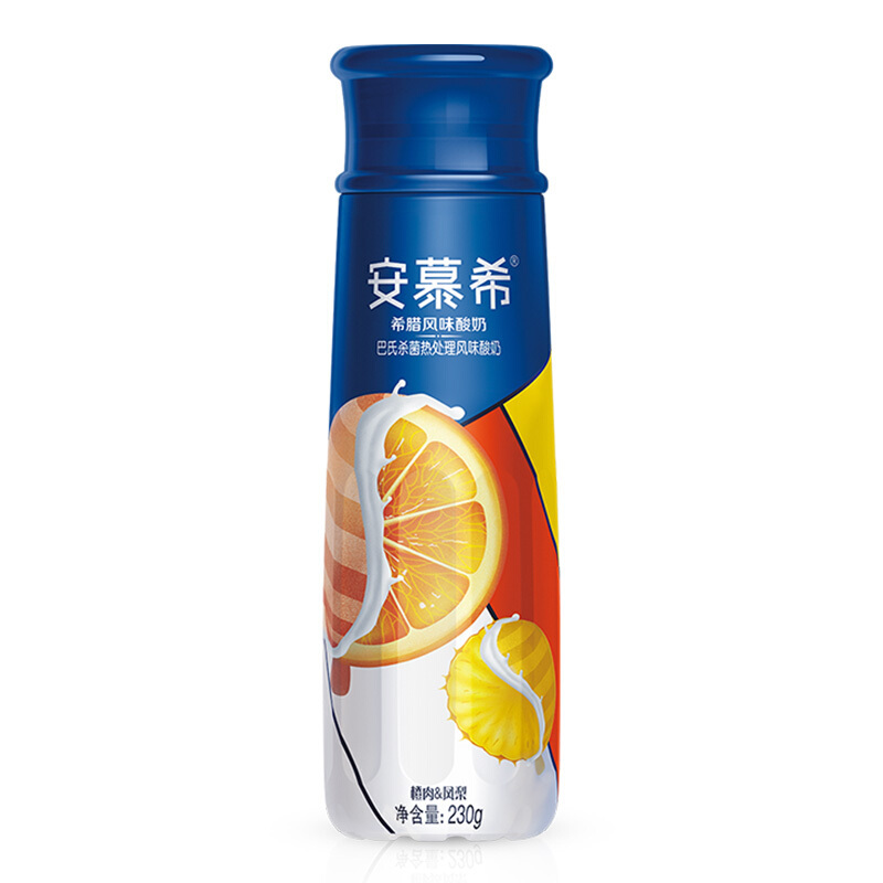安慕希酸奶230g（橙肉+凤梨）