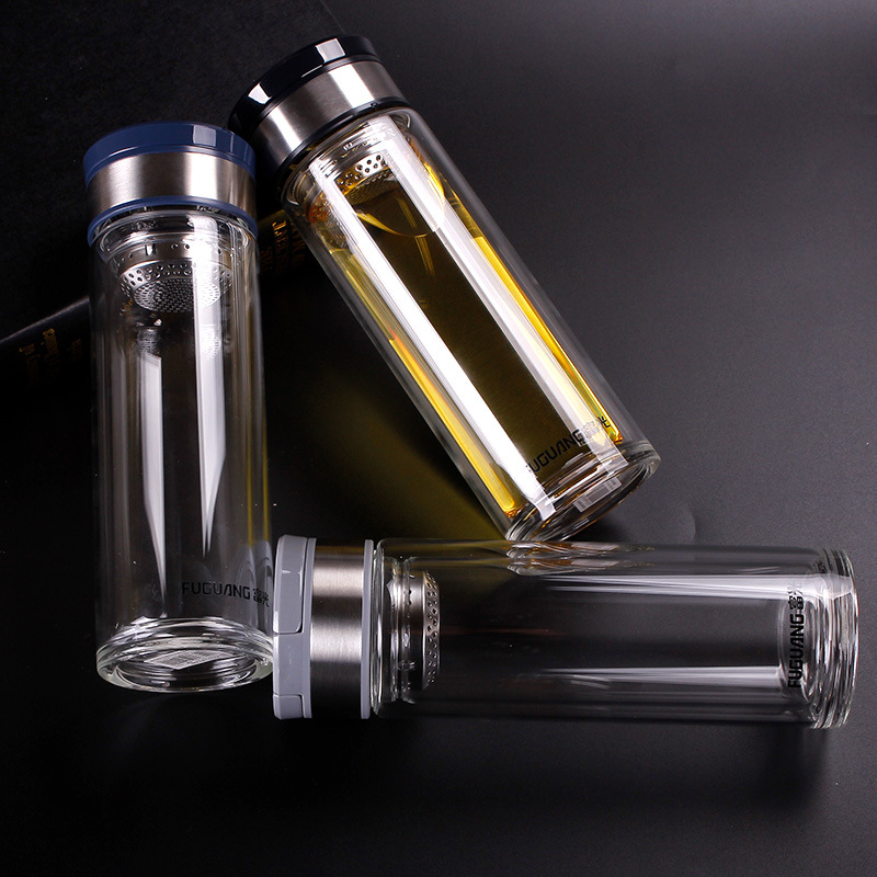 富光尚宇双层水晶玻璃杯 G1707-SH-330 双层330ML