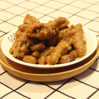 广州酒家广式茶点点心豉汁排骨紫金酱凤爪组合半成品方便速食250g*8