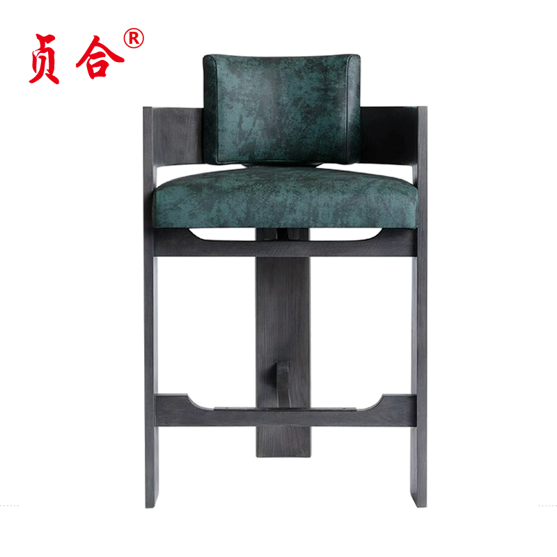 实木高脚椅
