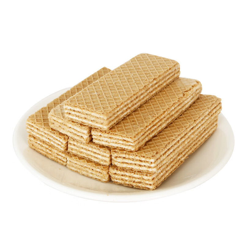 凡秀色椰子味威化饼干老式怀旧小吃儿童休闲零食品下午茶点300g