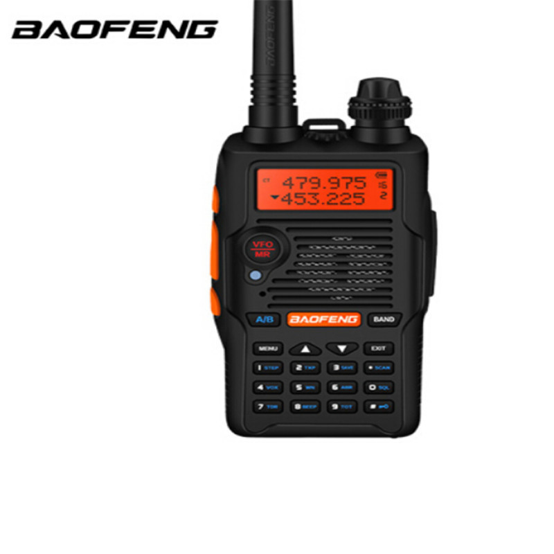 宝锋 BAOFENG UV-5R增强旗舰型对讲机双段双频双守专业办公自驾游手持台黑色