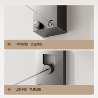 丹乐 阳台衣架晾衣杆伸缩钢丝绳子隐形晾衣绳衣服收缩晾晒绳免打孔室内外晾衣杆晾晒架免打孔卫生间